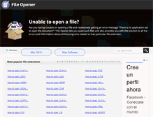 Tablet Screenshot of fileopener.org